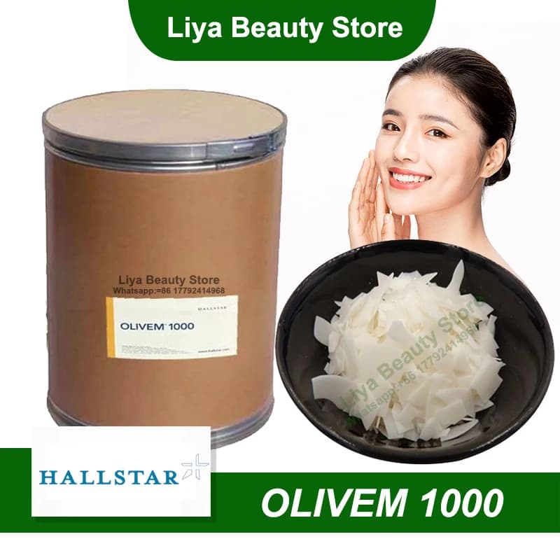 Grade COSMETICO ITALIA Olivem 1000 Cera emulsifier Natural Organic Olive Oil Emulsified Wax Skin Care