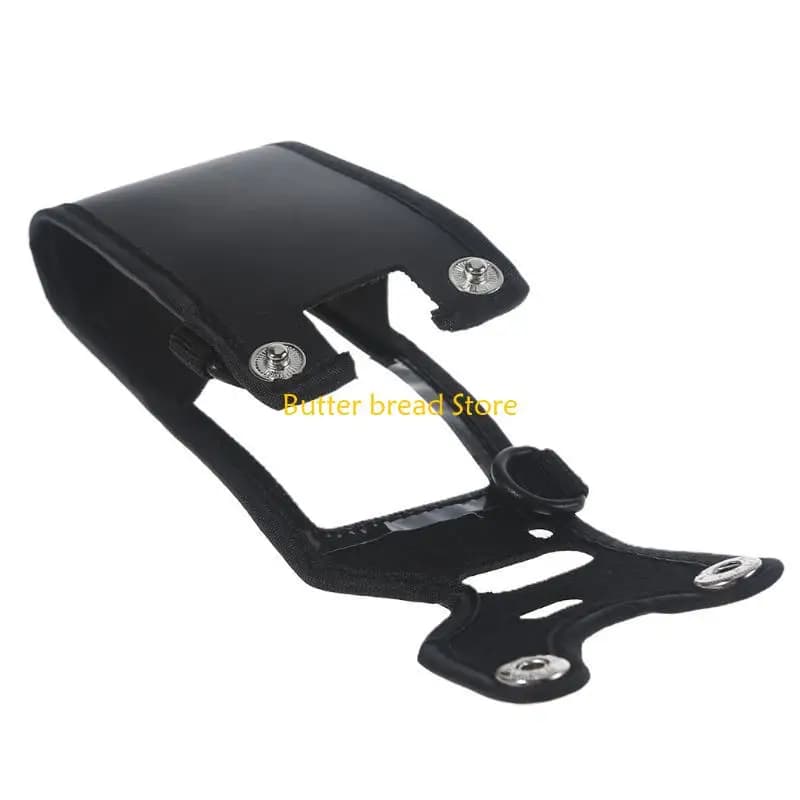 W89C Fondina per walkie-talkie Custodia da trasporto in pelle per custodia per AT D878UV/AT D878UV PULS Accessori per Nero