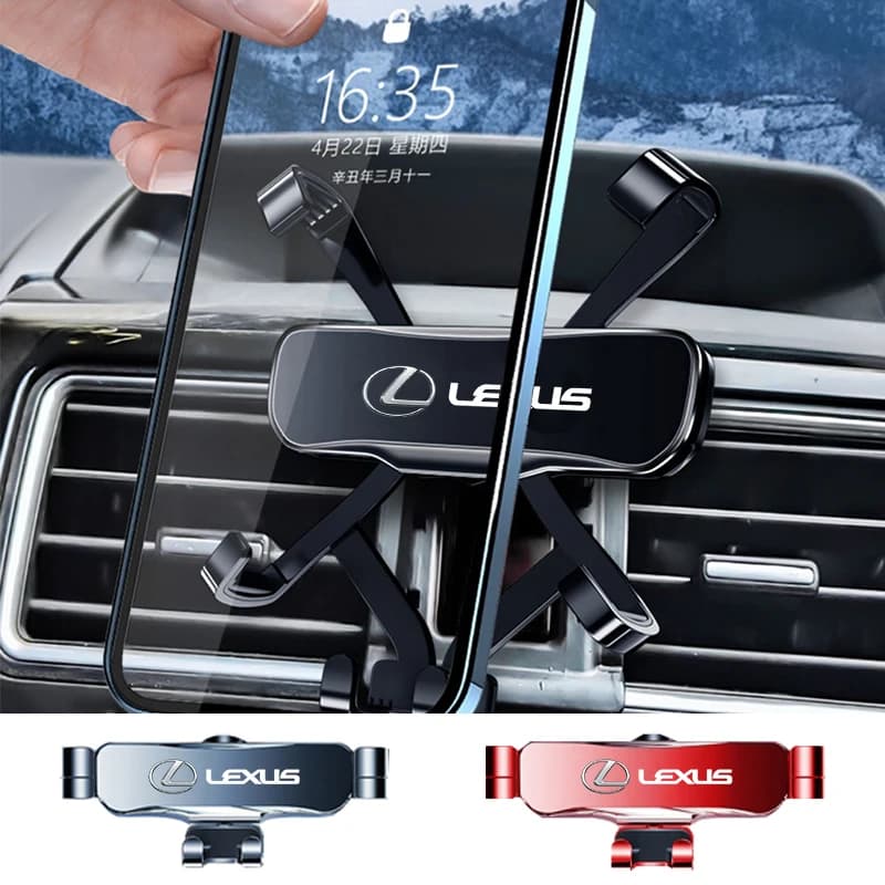 Supporto per telefono cellulare da auto, mini supporto per navigazione e aria condizionata per Lexus EX300H RX450H IS300H ES300H NX RX GS Al20