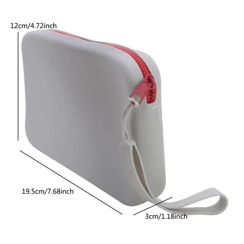 New Silicone Cosmetic Storage Bag Wash Toilet Makeup Pouch