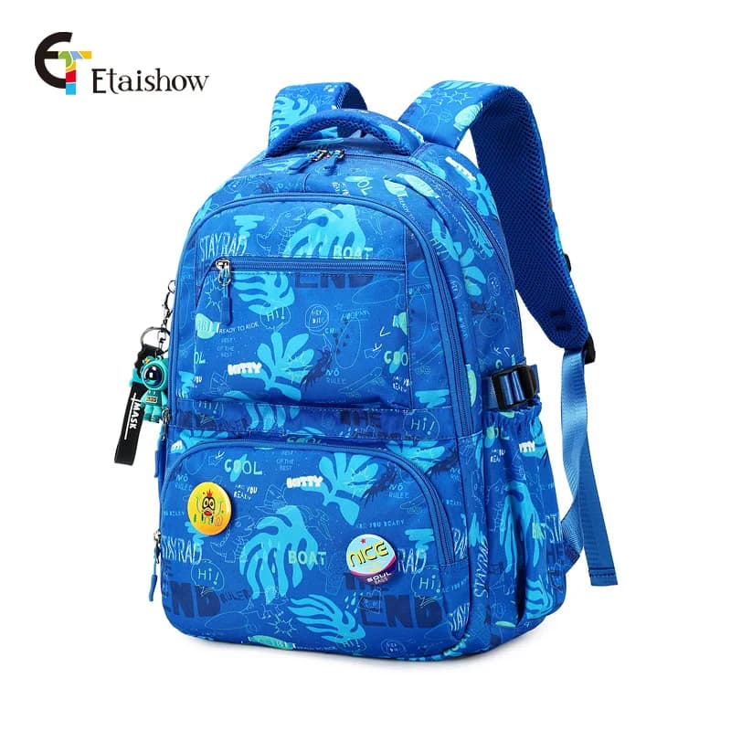 Nuove borse da scuola grandi Zaino da scuola carino Zaino impermeabile stampato Zaino primario per ragazze adolescenti Bambini Mochila