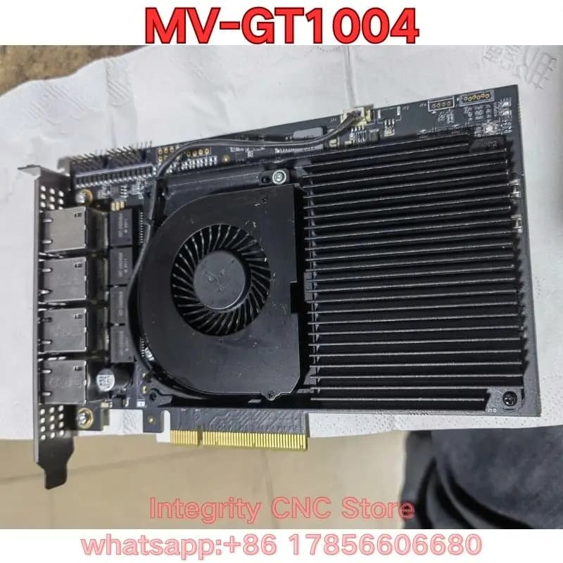 Second-hand MV-GT1004 visual capture card function test is normal