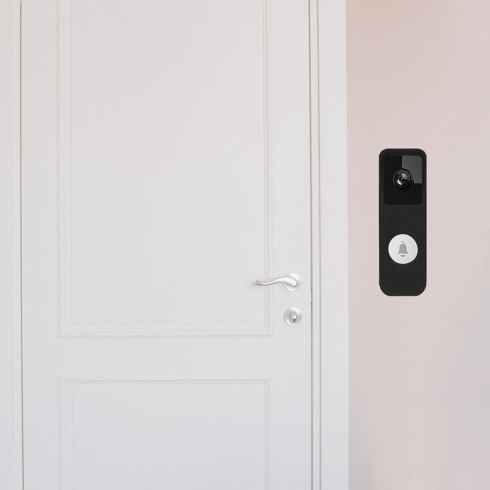 Copertura in silicone per montaggio su videocitofono, protezione antiurto per obiettivo, facile installazione per la telecamera di sicurezza wireless Blink A363