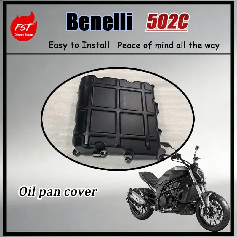 Per Benelli 502C Leoncino 500 Originale BJ500-6A, Copertura del Serbatoio Olio Motore, Protezione Inferiore, Accessorio Moto Direttamente dalla Fabbrica