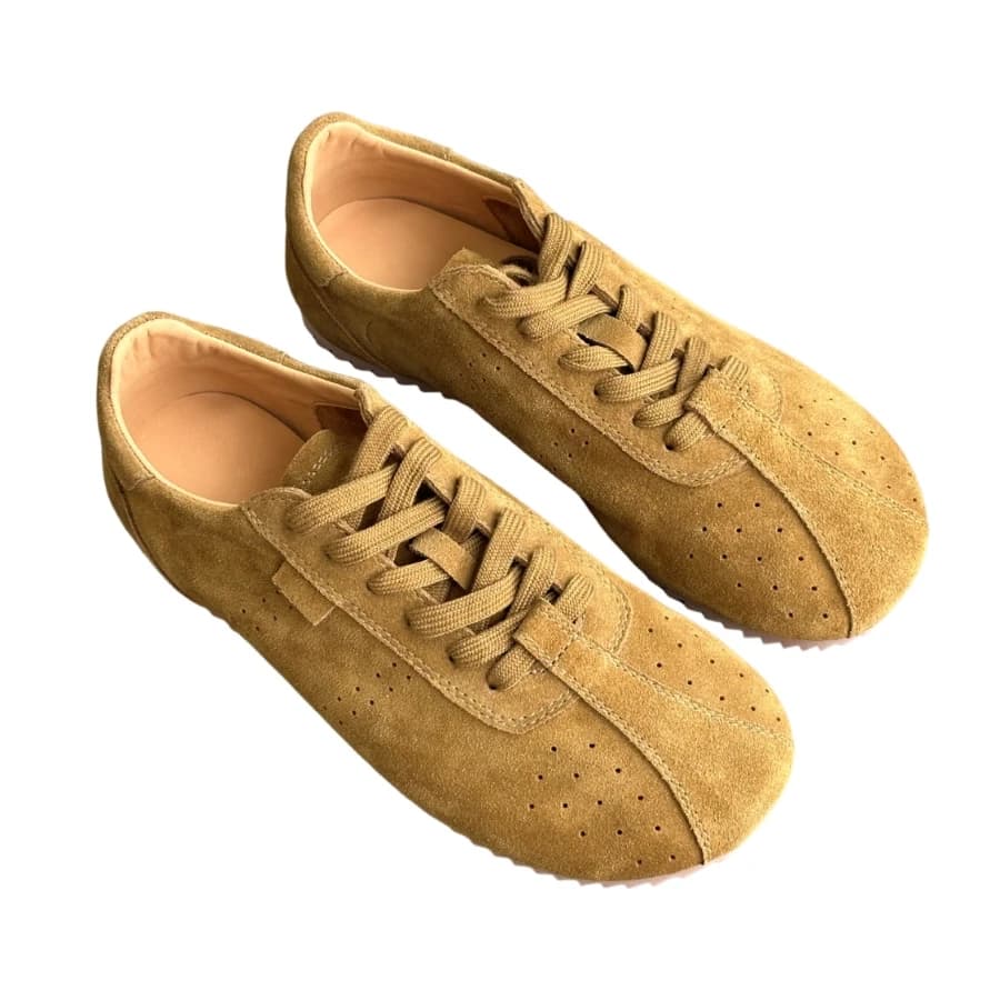 Sneakers da Donna 100% Pelle Bovina Comode – Scarpe da Corsa con Caratteristiche Antiscivolo, Traspiranti e Leggere BE1002