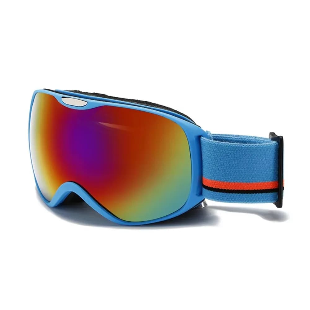 Ski Supplies Double-layer Children's Ski Goggles Anti-fog Anti-sand Ski Glasses Coated Colorful Snow Eyewear Winter Sports