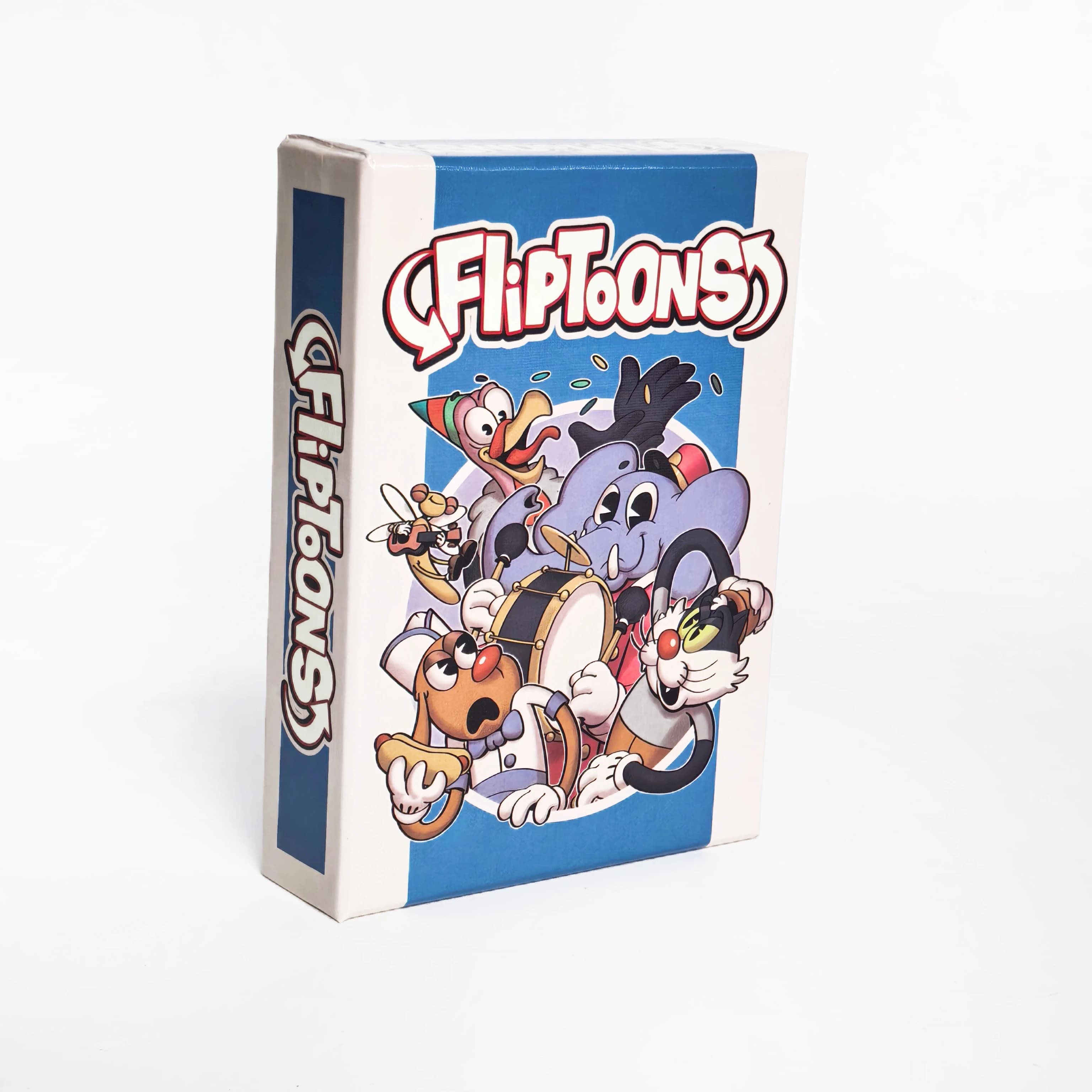 Board Game FlipToons, Happy Party Night Card Game, Memory Style Tabletop, Holiday Present for Gamers, Group Play