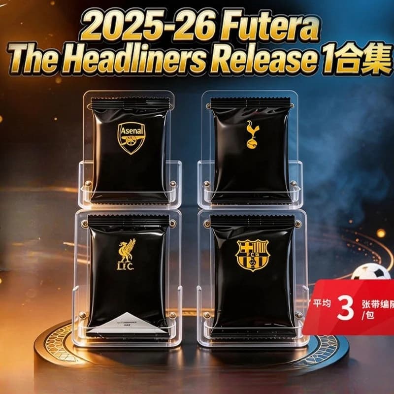 2025-26 Futera Headliners Rilascio 1 - Carta Collezionabile Futera Football Star