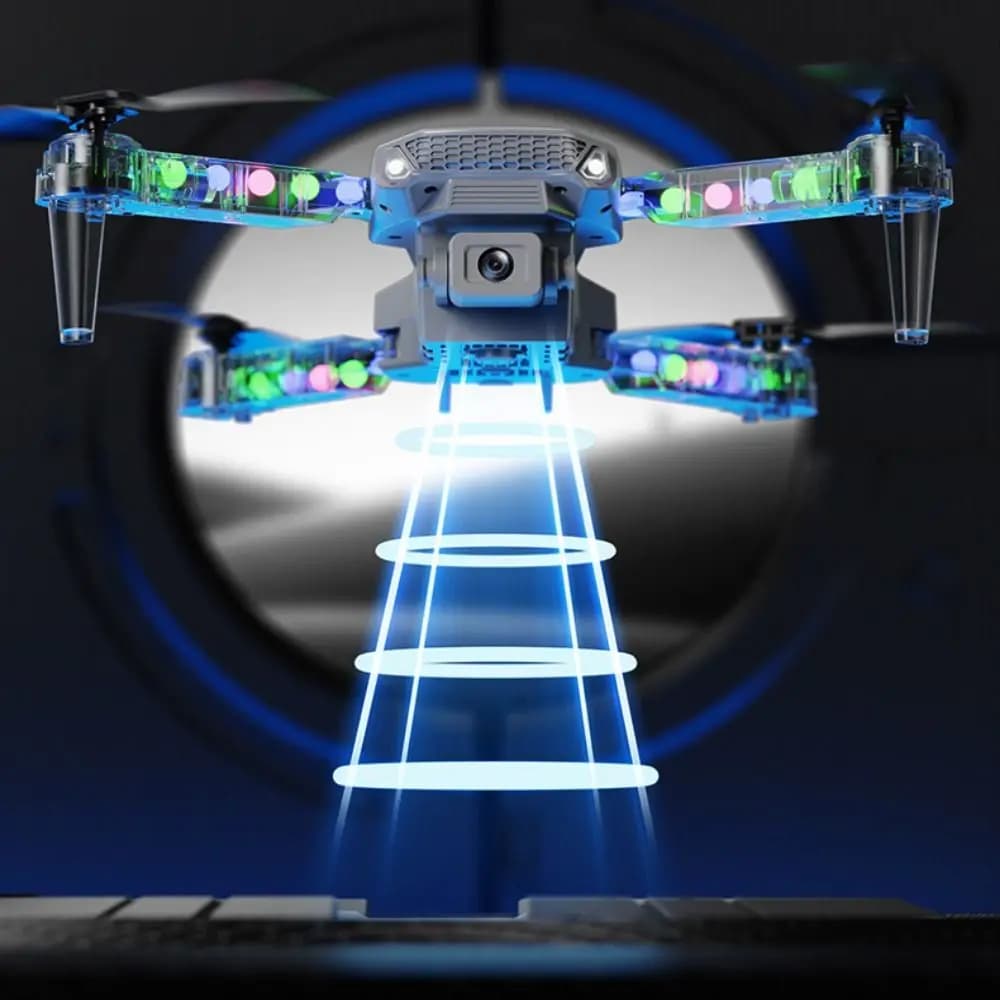 Nuovo Elicottero RC E88D E99D Mini Versione Illuminata Singolo/Doppio con Telecamera 4K HD WiFi FPV Grandangolare