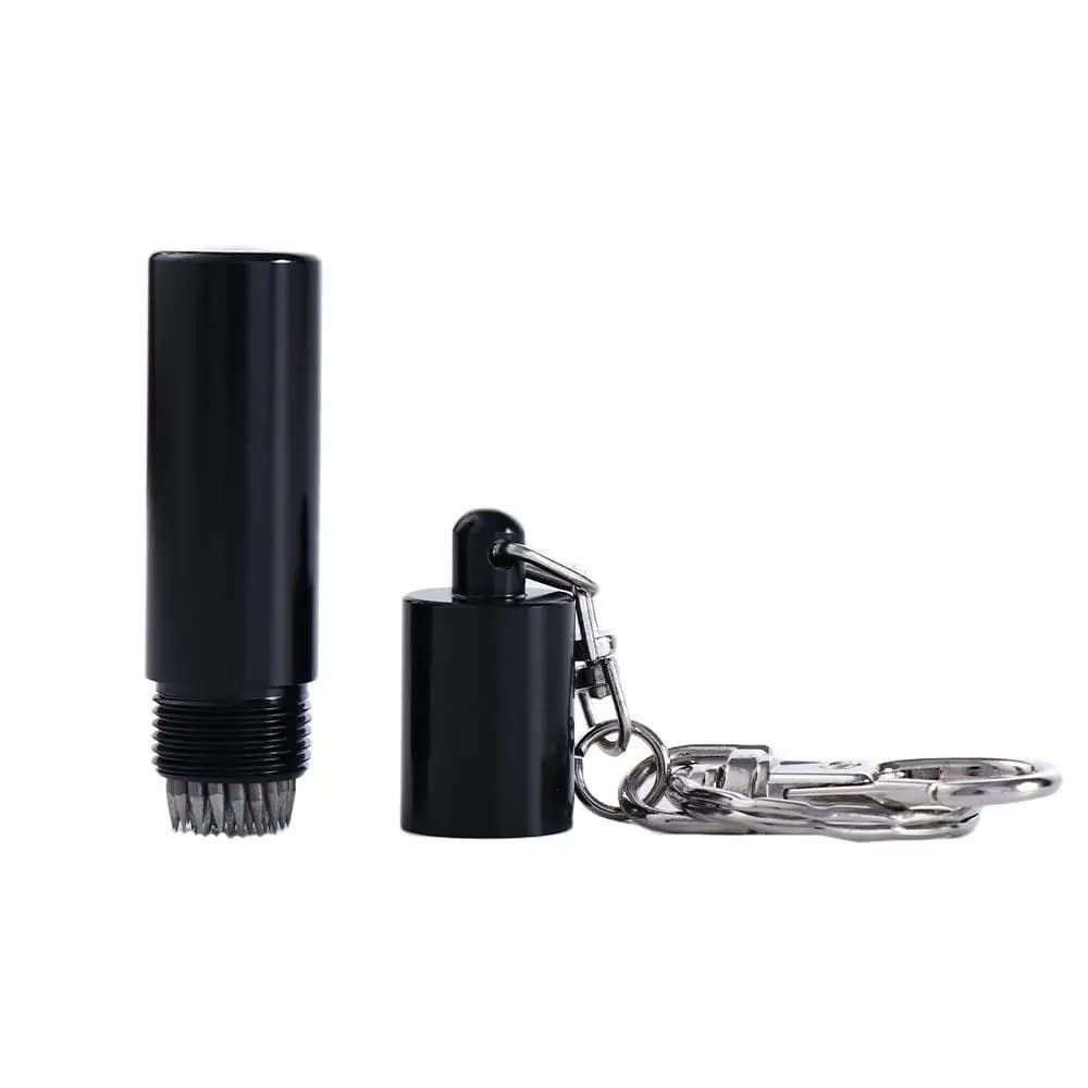 Accessori per snooker: Strumento modellatore per puntali in metallo nero, attrezzo per modellare le punte delle stecche da biliardo e snooker