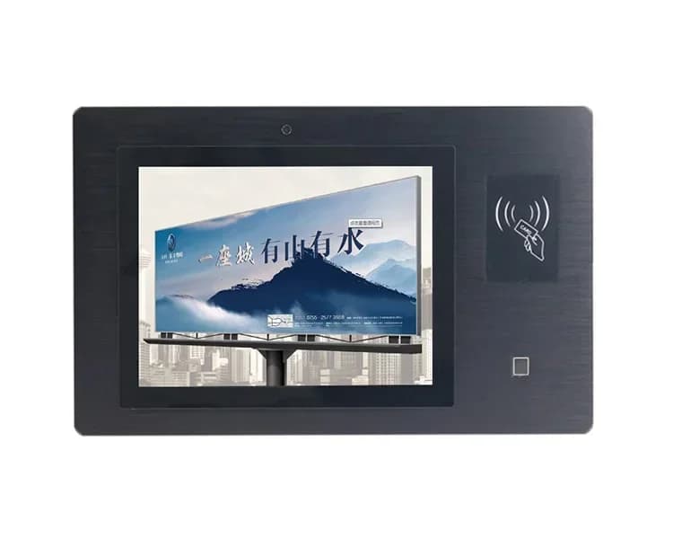 Tablet PC touchscreen Android con montaggio a parete da 202613,3" con impronta digitale, NFC, lettore di schede RFID - OEM diretto in fabbrica