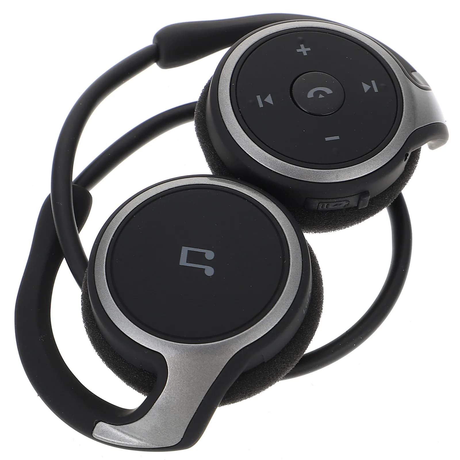 Wireless Headphones with Hook for Earrings, Ergonomics and Reading, for Sports, Race, Gym, with Microphone for an Active Lifestyle