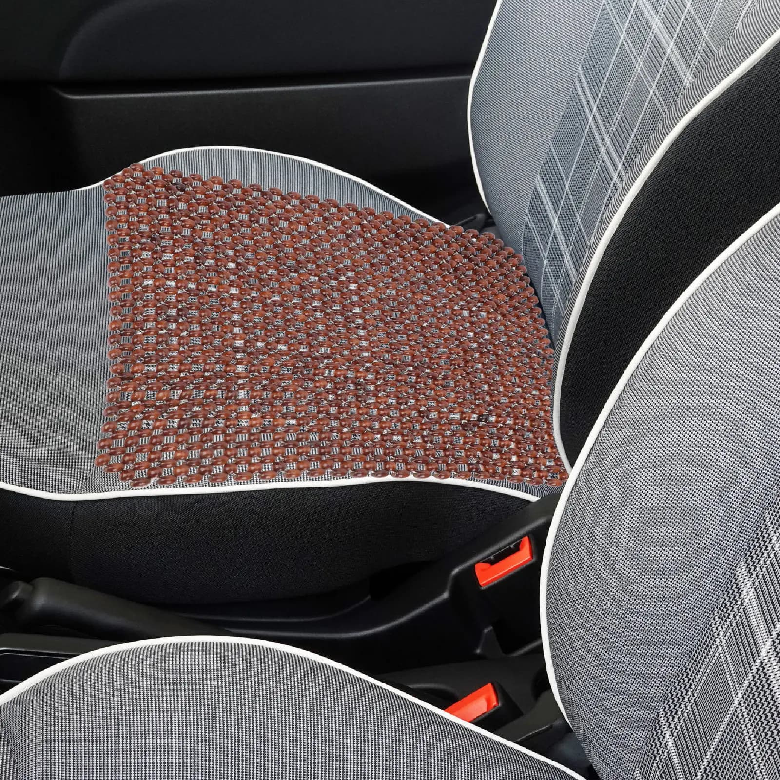 Cuscino per Sedile Auto con Perline, Rinfrescante e Traspirante, Universale per Auto, Camion, Minivan e Sedie da Ufficio, Comfort