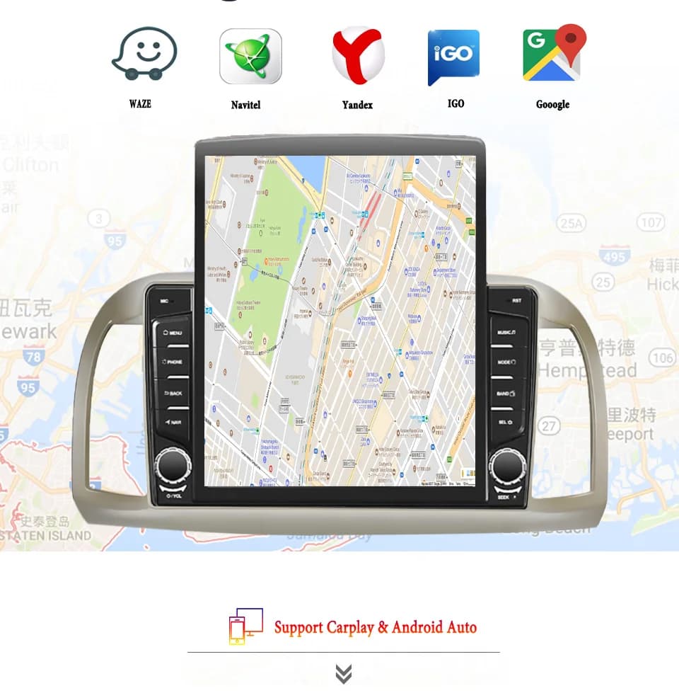 8G + 128G Android 14 Per Nissan March K12 2002 - 2010 Autoradio Audio Multimediale Stereo PC Tablet GPS Monitor DVD Carplay Auto RDS