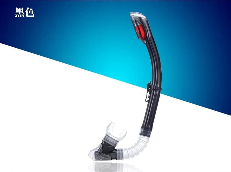 Tubo Respiratorio Subacqueo a Corpo Intero Completamente Asciutto, Attrezzatura Professionale per Immersioni e Snorkeling, Tubo per Gola