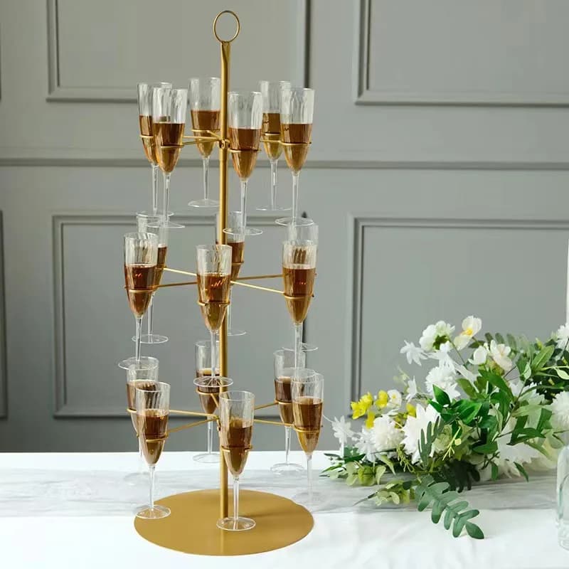 Portabicchieri da vino capovolto portabicchieri alto espositore da cucina in vetro