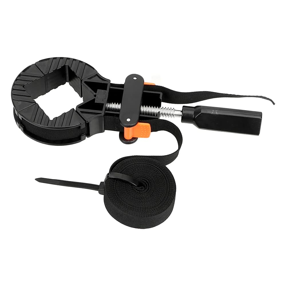 Clip per telaio DIYWORK Morsetto Blet multifunzione Morsetto a fascia regolabile rapido Clip poligonale Strumenti per la lavorazione del legno ad angolo retto di 90 gradi