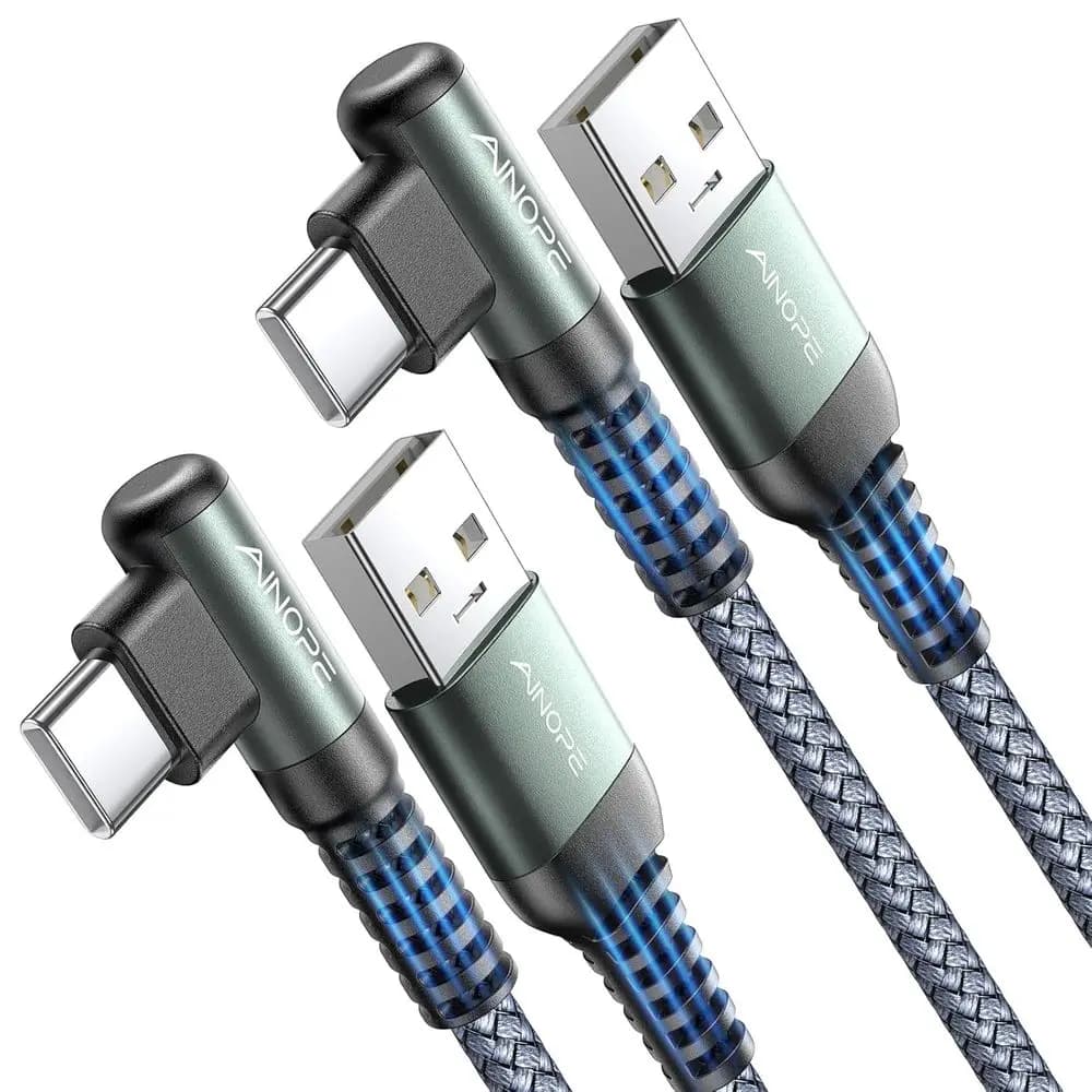 Cavi di ricarica USB A a USB 3.1 (confezione da 2) per Carplay e smartphone