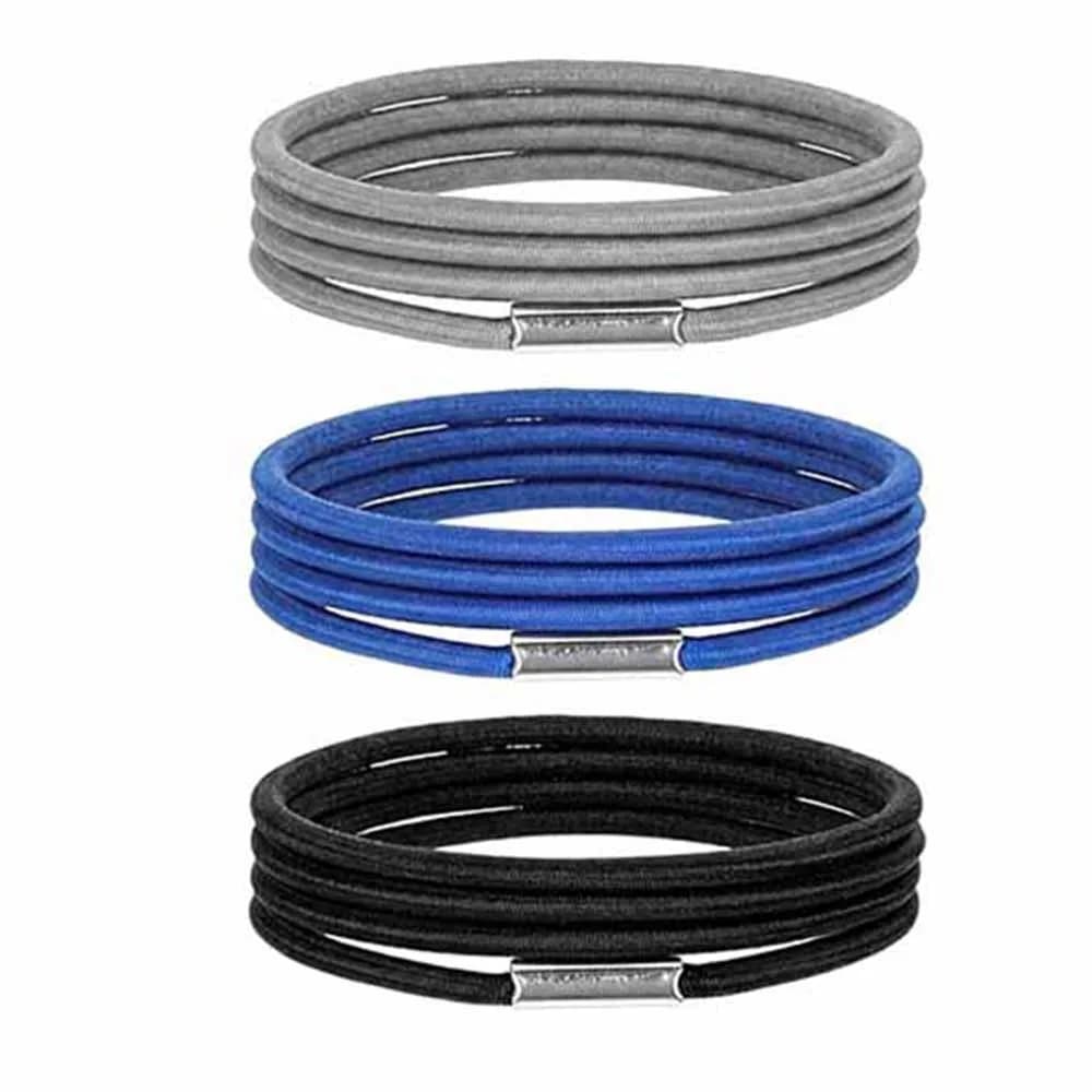 Set di 3 Elastici Multifunzionali Colorati per Pattumiera, Fasce in Gomma Regolabili e Resistenti, Supporto per Sacchi della Spazzatura per Uso Domestico