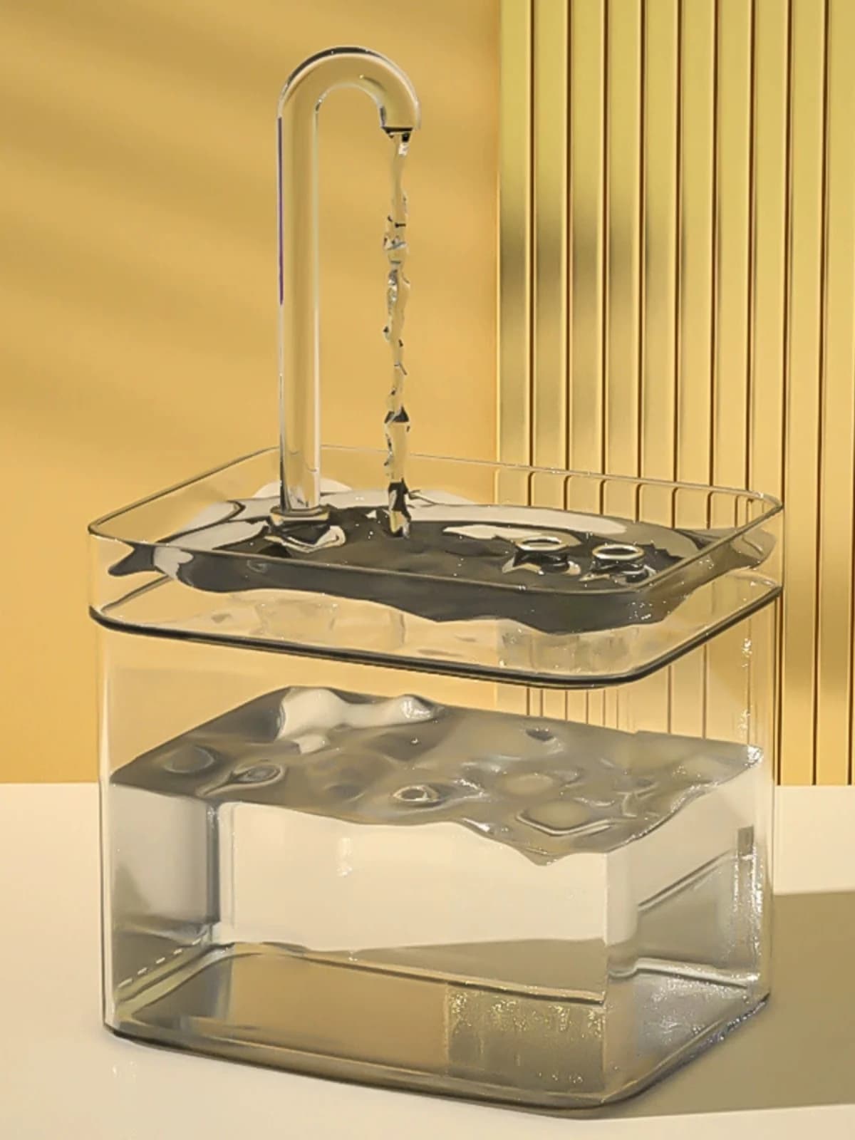Fontanella per cani a flusso circolante automatico, ciotola per acqua potabile, ciotola per alimenti e accessori per animali domestici, ciotola per cani, ciotola per alimentazione lenta