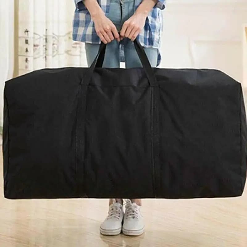 1 Pezzo Borsa Extra Large Impermeabile per Traslochi, Lavanderia, Shopping, in Tessuto Non Tessuto, Borsa per Tenda da Esterno Impermeabile