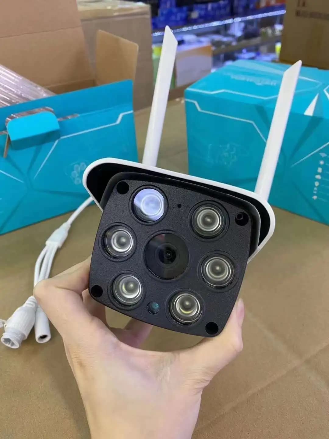2MP 1080P Tuya APP Telecamera bullet IP esterna impermeabile Visione notturna a colori Sicurezza domestica CCTV Baby Monitor