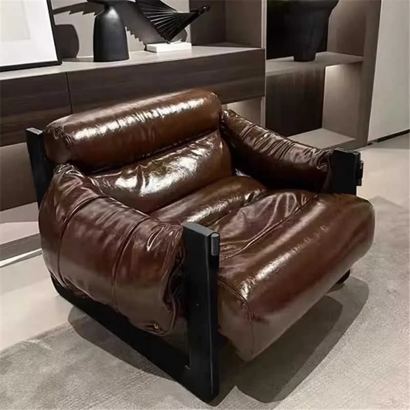 Poltrona Accent Moderna di Lusso, Sedia da Sala d'Attesa, Design Nordico, Poltrona Singola da Gaming, Arredamento per Soggiorno