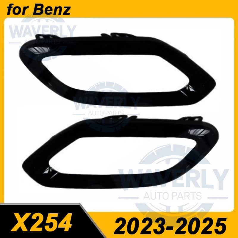Per il 2023-2025 Mercedes Benz W254 X254 GLC Coda Gola Trim Telaio Cromato/Nero 2548851503 2548851603 2548858300 2548858400