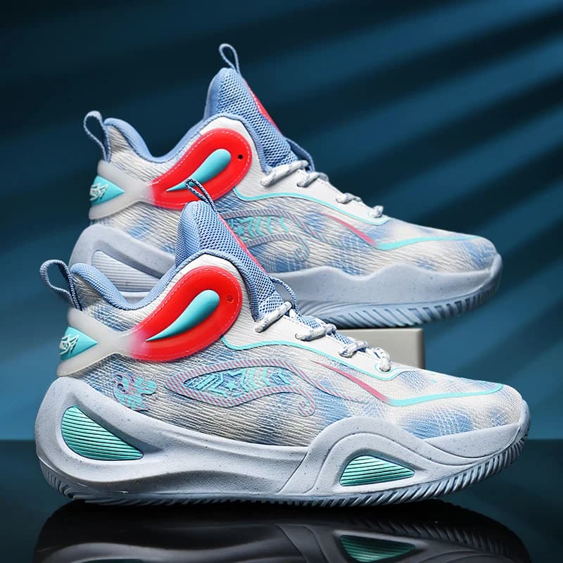 Men Basketball Shoes Unisex Outdoor Athletic Trainer Light Non-slip High Quality Sneakers Women Unisex Breathable Sports Shoes
