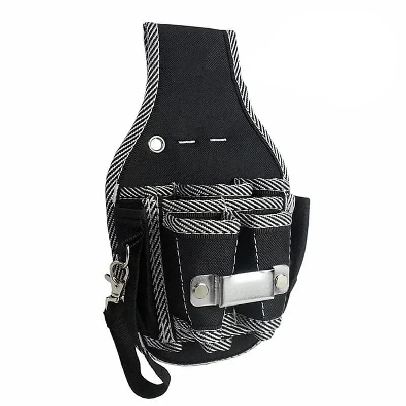 Nylon Electrician Tool Bag Multifunctional Waist Pocket Case Screwdriver Kit Holder with Pouch for Handyman Tool Belt
