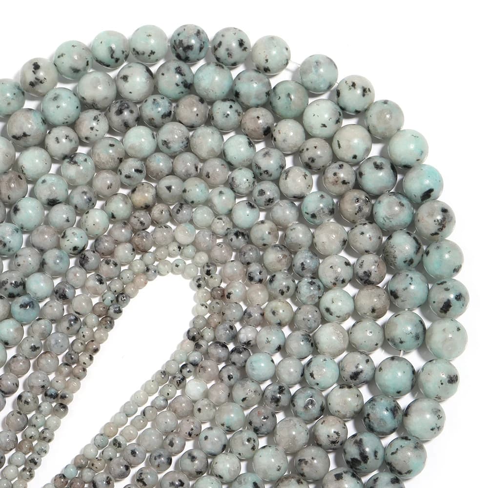 1 Strand 4 6 8 10 12mm Natural Stone Beads Tianshan Blue Round Loose Beads For Jewelry Making DIY Bracelets Necklace Accessories