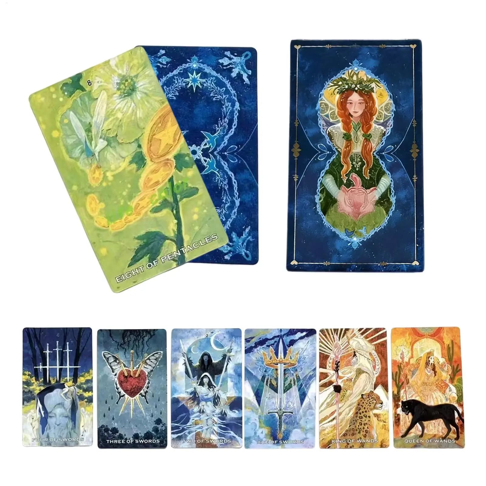 Carte dei Tarocchi Retrò per Connessione Profonda, Gioco di Divinazione, Mazzo da 86 Carte per la Presa di Decisioni, per Uomini, Donne, Amici, Viaggi e Casa