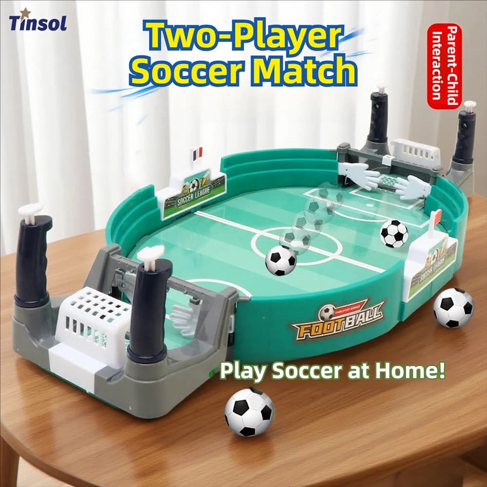 Mini Calcio Balilla 2026, Gioco da Tavolo Portatile, Gioco Interattivo per Famiglia, Bambini, Amici e Feste