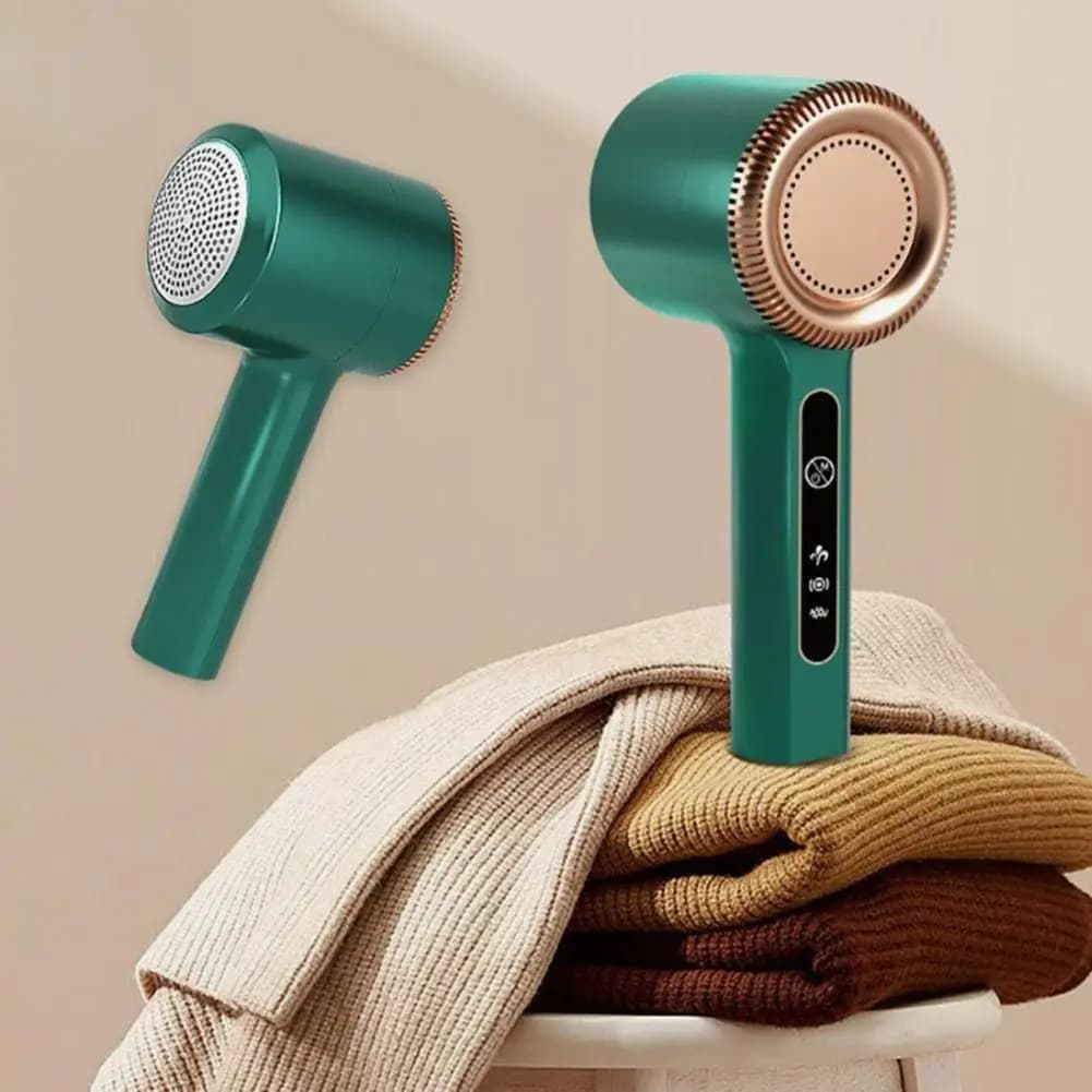 Levapelucchi Intelligente con Funzionamento Touch, Ricaricabile USB, Portatile, per Tessuti, Maglioni e Maglieria, Uso Domestico