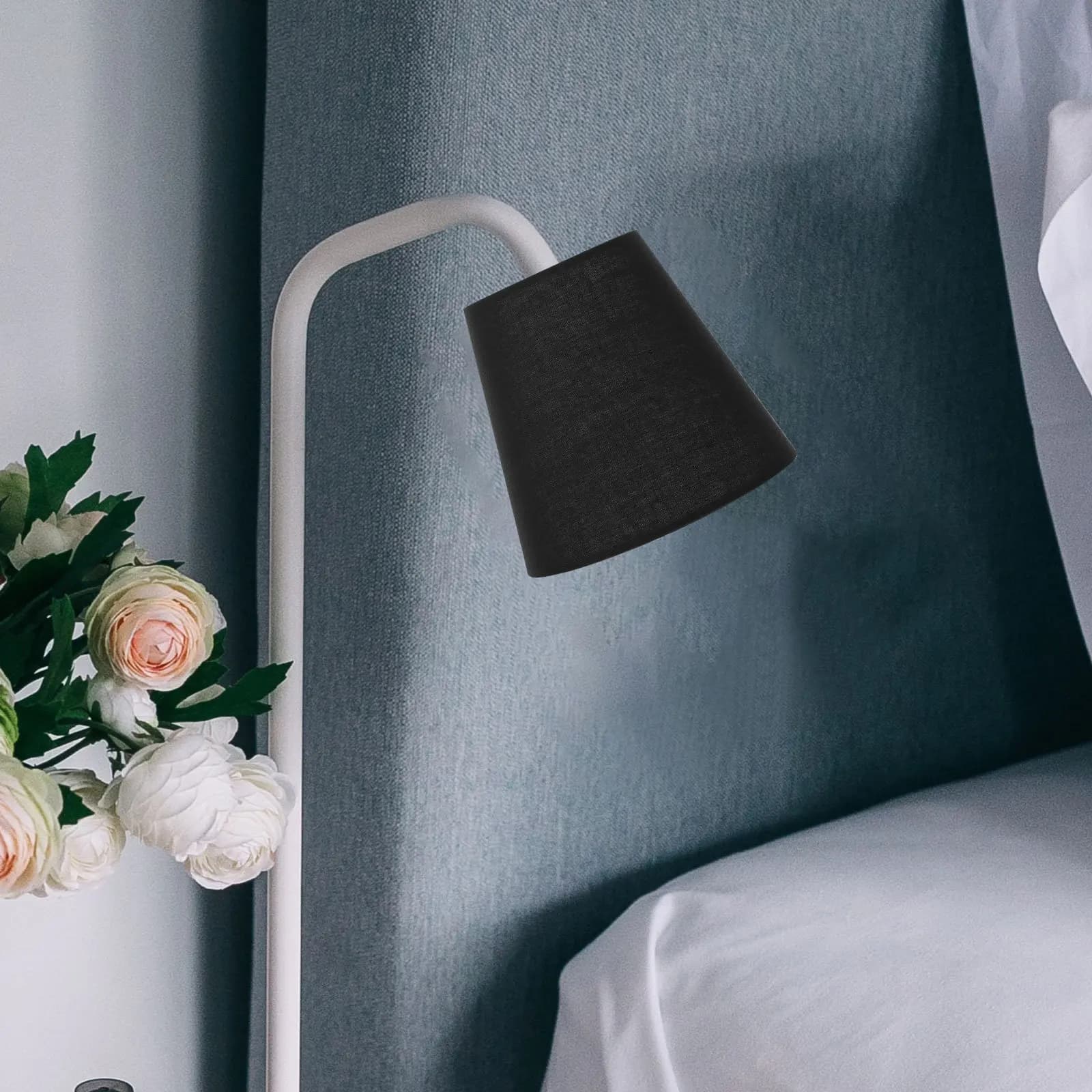 Exquisite Simple Style Cloth Lamp Shade for Vintage Accent Stick Room Lamps Soft Light Diffusion Decorative Lamp