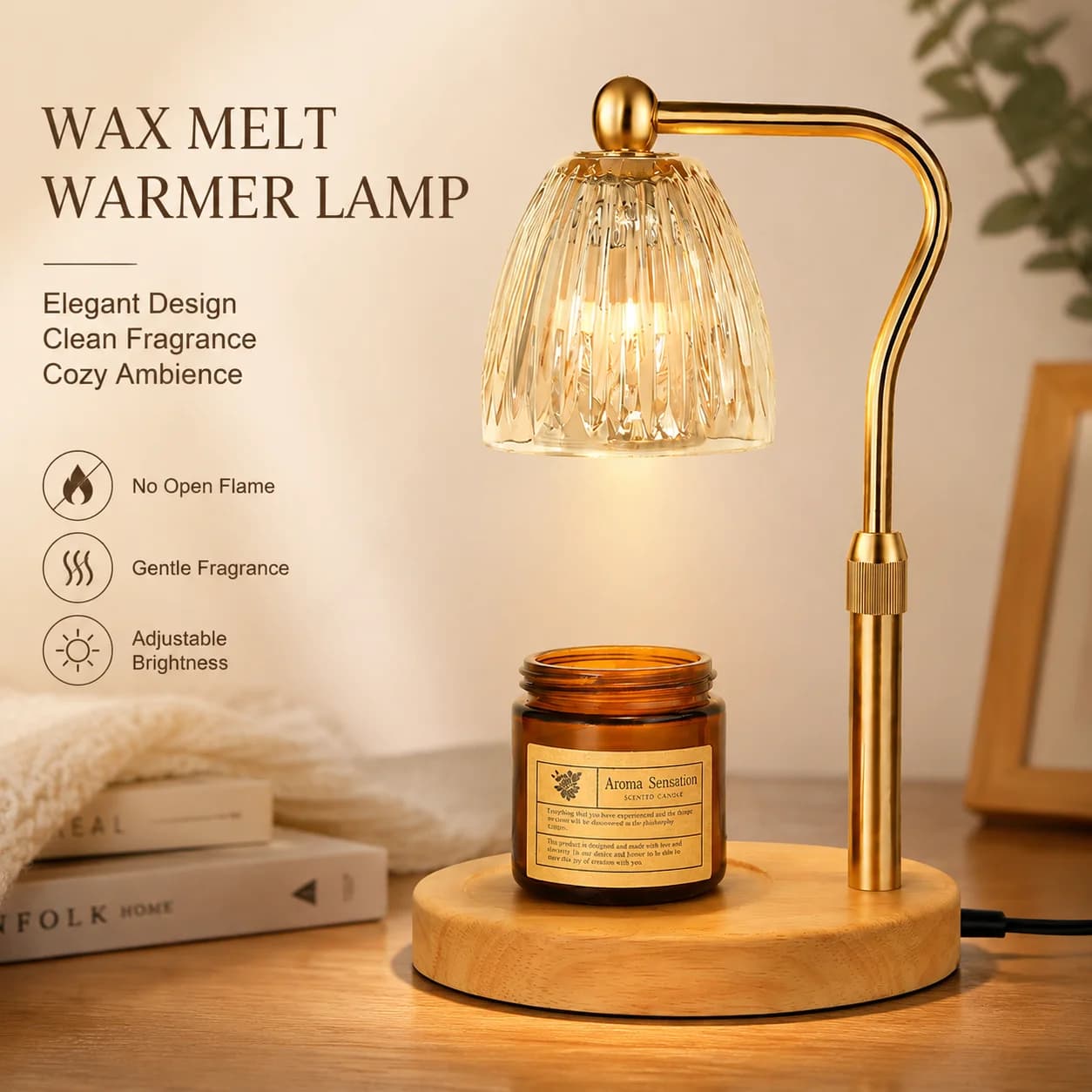50W GU10 Dimmable Halogen Bulb Warm White Candle Warmer Lamp Replacement for Wax Melter Ceiling Recessed Spotlight 230V
