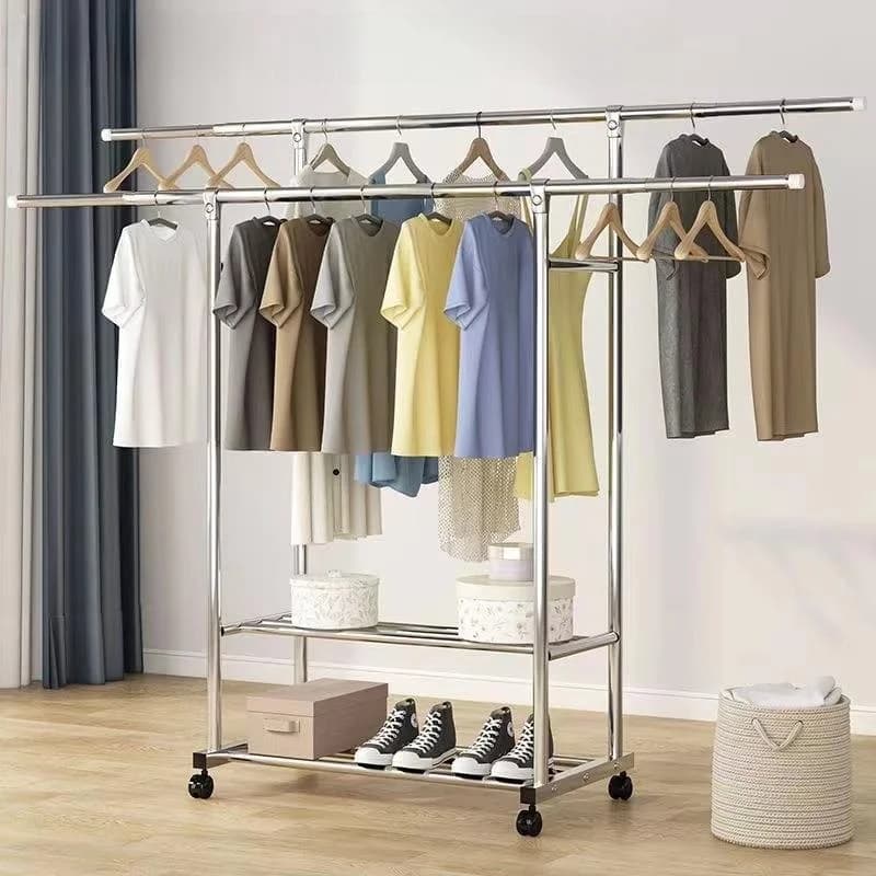Stainless Steel Dryer, Exterior Stendle Self-supporting for Balcony, Cover Stendle, Clothes rack