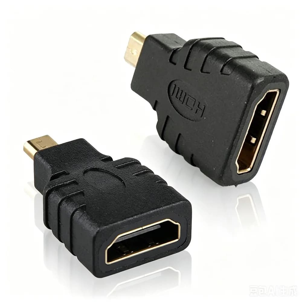 Micro HDMI-compatible Type D Male to HDMI-compatible Female Adapter Converter For Microsoft Surface Tablet HDTV Video