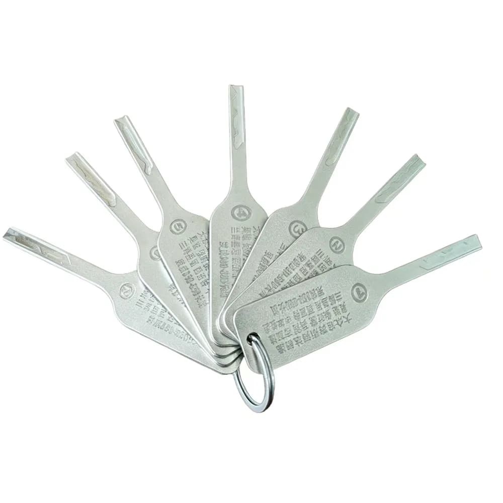 2026 New 7PCS/set Unlock Decoder Tool Strong Power Open Key Locksmith Tools for BMW Peugeot for VW