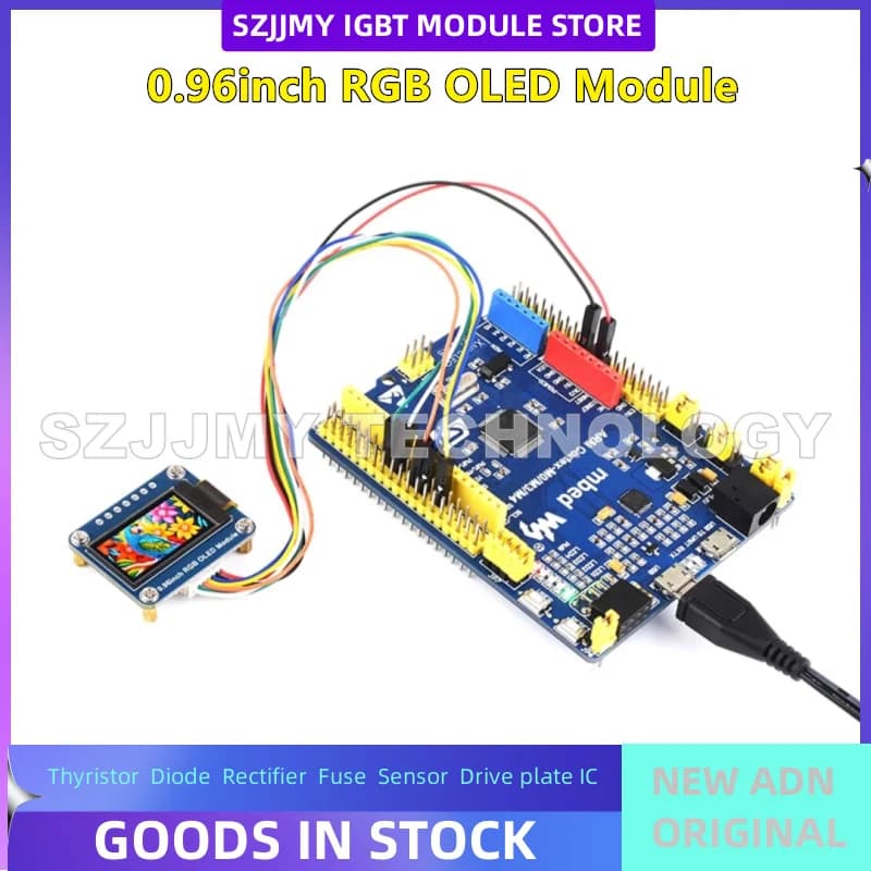 Modulo display LCD OLED RGB da 0,96 pollici Raspberry Pi Chip SSD1357 65K colore NUOVO ORIGINALE IN MAGAZZINO