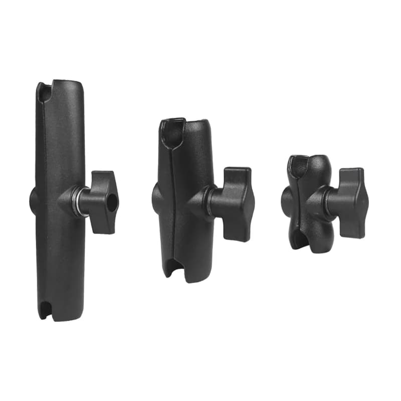 Double grip aluminum alloy arm for RAM 5.5 cm 9.5 cm 15 cm Extension arm for camera Palo adapter for mounting on ball head 1 "