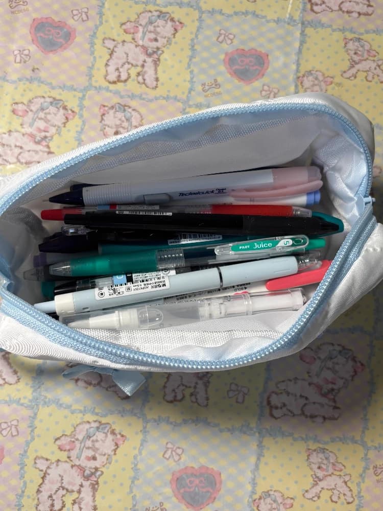 Cartoon Fashion Student Cartoon Pen Bag Waterproof Korean School Boys Girls Pen Box for Storage Boxes Gifts