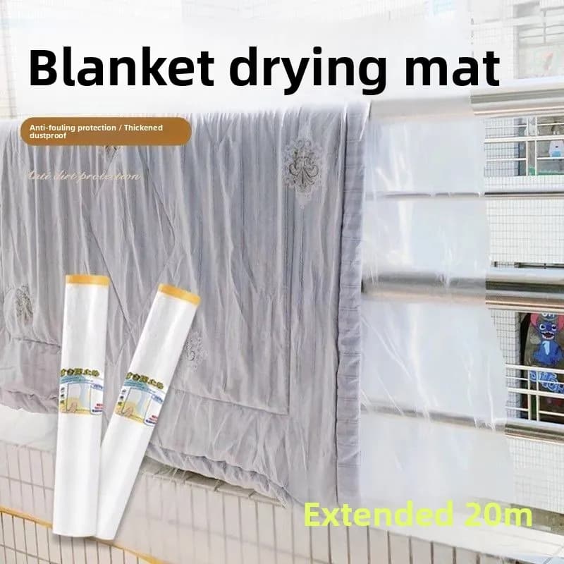 Tappetino Anti-Sporco per Asciugare Biancheria, Coperte e Lenzuola, Speciale per Casa e Balcone, Asciugatore per Giocattoli e Biancheria in Cotone
