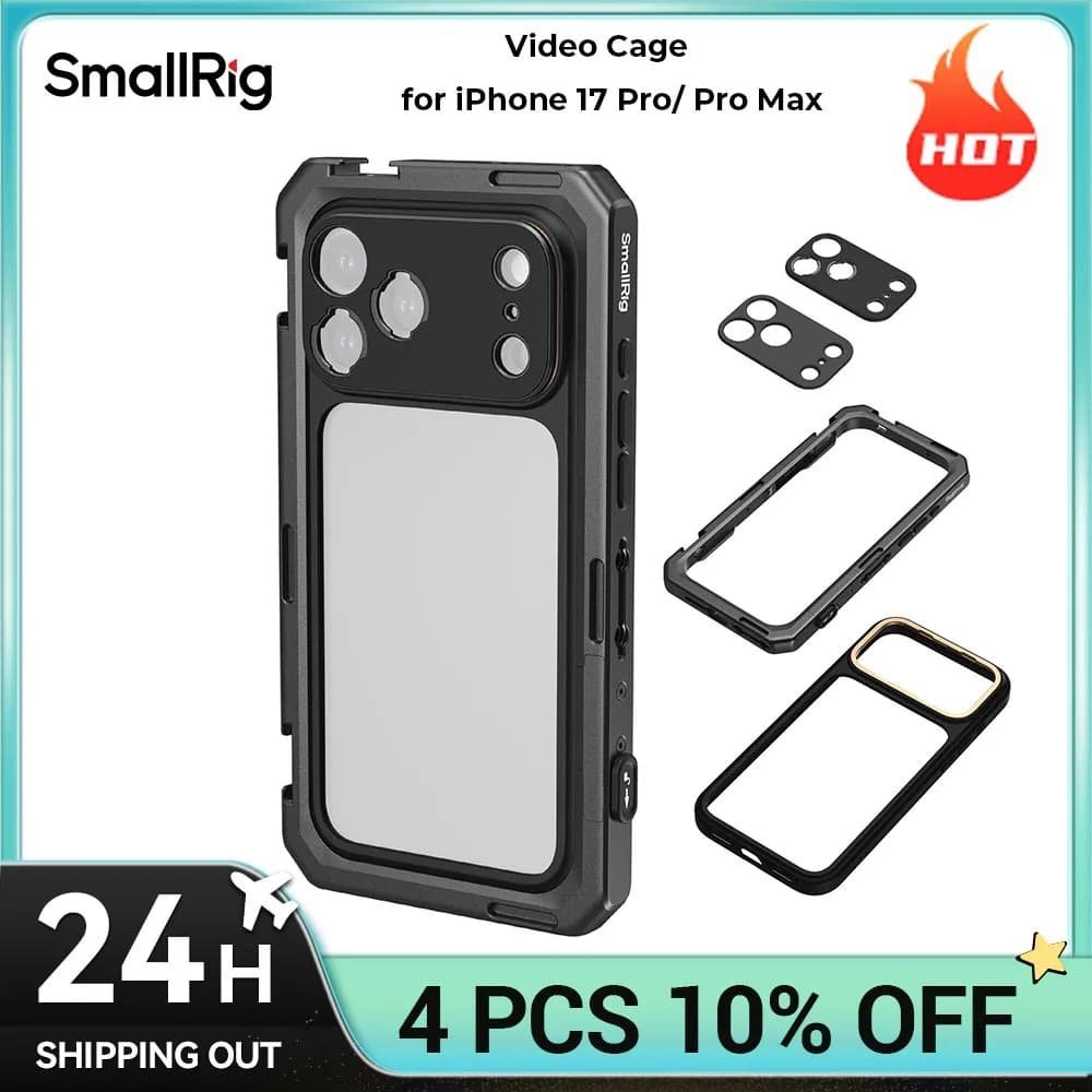 SmallRig 17 Pro/Pro Max Phone cage Mobile video for iPhone 17 Pro/Pro Max Basic Edition Support for professional videography