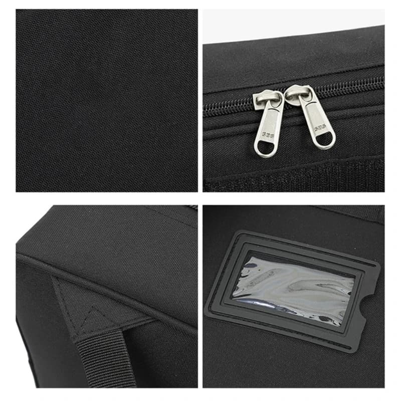 Borsa per accessori per batteria con zaino multifunzionale per batteria da 12 pollici, adatta per musicisti con comodi spallacci