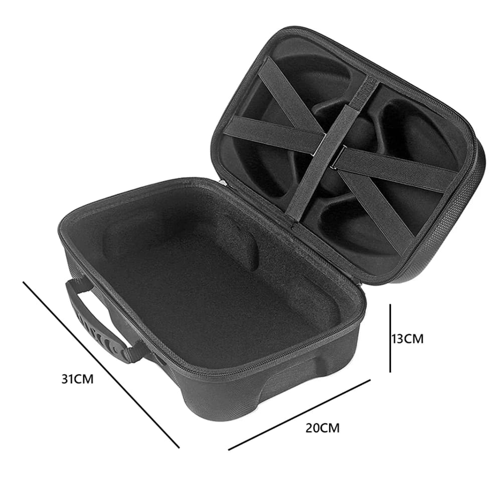 Custodia rigida da trasporto per console di gioco Xbox Series S Custodia da viaggio Borsa da viaggio per controller wireless e accessori