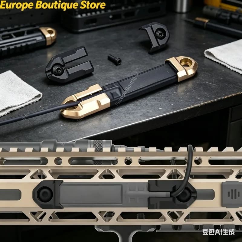 Interruttore a pressione remoto per torcia Surefire M600 M300 Scout Light, accessori per montaggio su guida Mlok Keymod da 20 mm