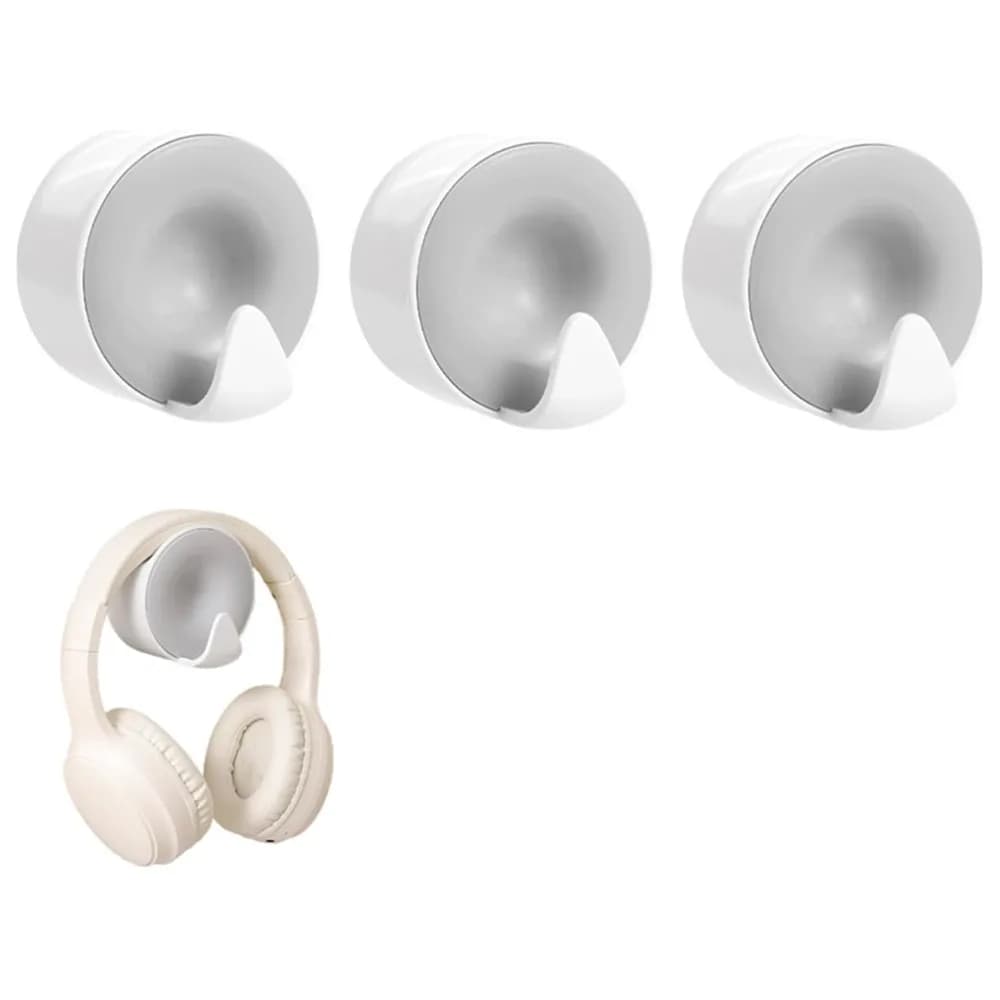 3 supporti per cuffie, ganci per cuffie, compatibili con tutti i computer/ganci per cuffie da gioco, ganci per borse rotonde, ganci posteriori per porta