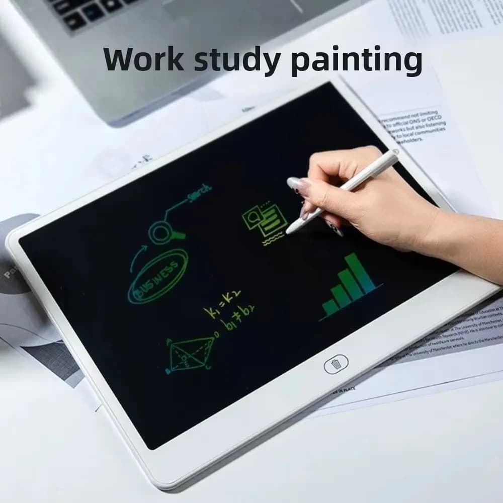 Counting Practice 11/13/16 Inch LCD Writing Board LCD Reusable Drawing Tablet Eye Protection Erasable Writing Tablet Girls