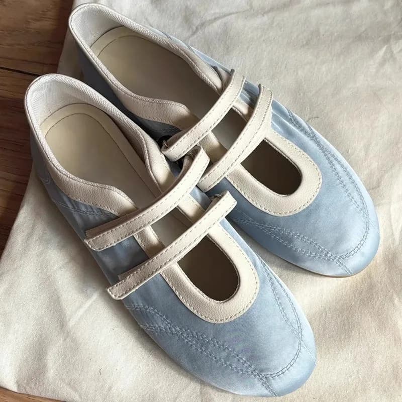 Nuove Scarpe Basse alla Moda 2026 con Punta Tonda e Scollatura Bassa, Mocassini Eleganti e Comodi, Scarpe da Balletto